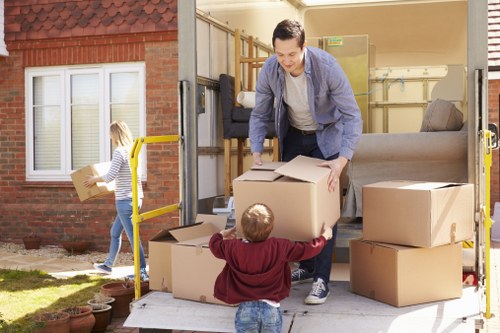 Commercial moving team supporting a business relocation in Ruislip