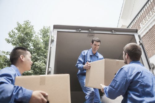 Professional office relocation service in Ruislip handling desks and equipment