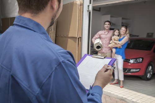 Risk assessment being carried out before a house move by Ruislip Man And Van