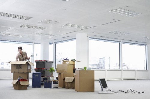 Affordable student removals in Ruislip with furniture and boxes being loaded