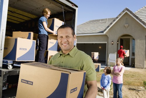 Carefully boxed household items prepared by packing and unpacking services in Ruislip