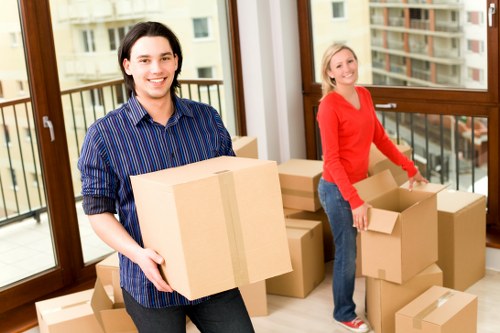 Local house removal service in Ruislip handling fragile items with care